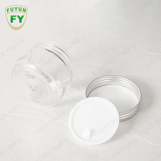 Hộp đựng không chứa BPA Bảo quản thực phẩm bằng nhựa PET Hộp tròn đựng bánh quy trong suốt có nắp để đóng gói kẹo