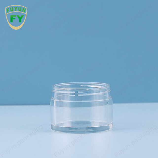 Fuyun 30ml 50ml nhựa pet nhựa trong suốt miệng rộng cho mắt ngủ hũ kem bùn