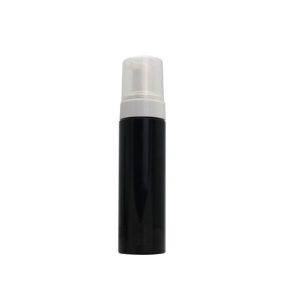 Chai bơm bọt đen 200ml Xy lanh tẩy rửa tự thuộc da PET