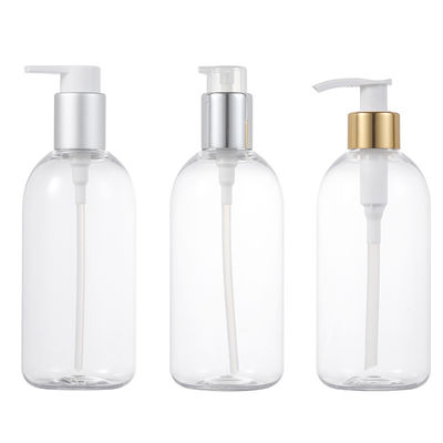 Chai kem dưỡng da bằng nhựa 300ml có bơm logo tùy chỉnh SGS Phê duyệt