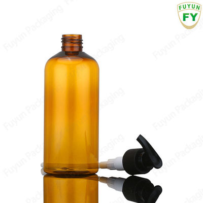 Chai phân phối bơm dầu gội 3,4 oz, chai bơm vòi hoa sen màu hổ phách trong suốt
