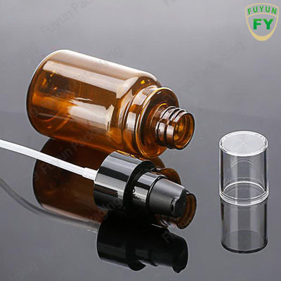 mini w55mm Fine Mist Chai nhựa nhỏ có thể nạp lại Hình tròn