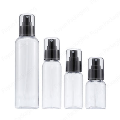 Clear 50ml Chai xịt Pet Giấy chứng nhận SGS Logo tùy chỉnh
