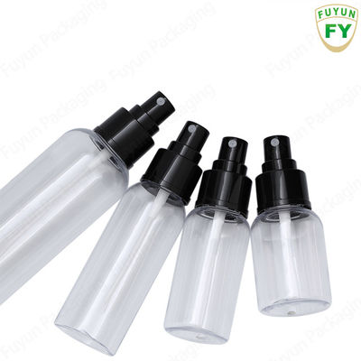 Clear 50ml Chai xịt Pet Giấy chứng nhận SGS Logo tùy chỉnh