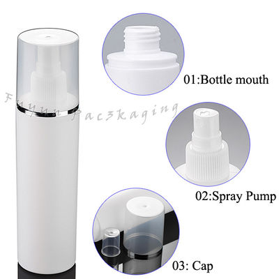Chai xịt 180ml cho nước rửa tay, chai xịt trang điểm rỗng PE