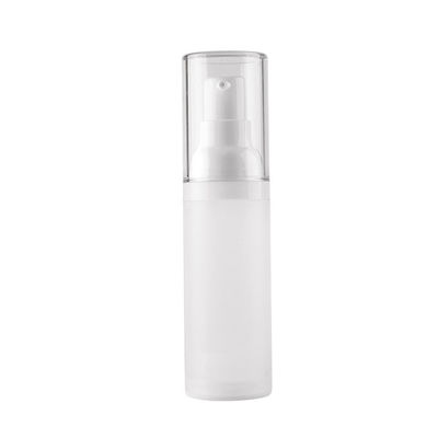 Bán buôn 50ml rỗng du lịch mini chân không rõ ràng tròn không khí kem dưỡng da chai nhựa để chăm sóc da