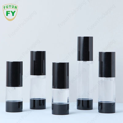 15ml 30ml 50ml tùy chỉnh sang trọng kem rỗng trong suốt trắng đen mờ mỹ phẩm nhựa xịt kem dưỡng da airless pum