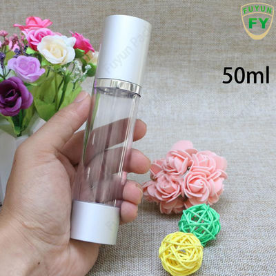 Chai bơm không khí bằng bạc, Chai nước hoa mỹ phẩm 50ml bằng nhựa