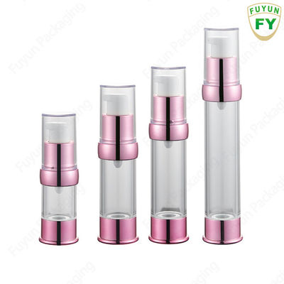 Bán buôn 15ml 30ml 40g 50ml rỗng du lịch mini chân không rõ ràng tròn không khí kem dưỡng da chai nhựa chăm sóc da