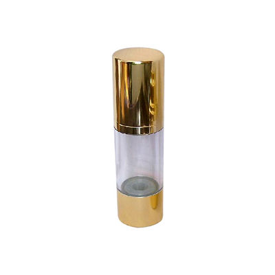 Chai bơm không khí bằng vàng 30ml cho kem dưỡng da mặt mỹ phẩm