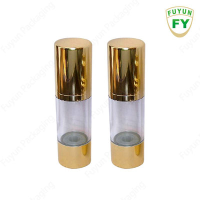 Chai bơm không khí bằng vàng 30ml cho kem dưỡng da mặt mỹ phẩm