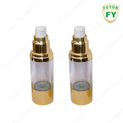 Chai bơm không khí bằng vàng 30ml cho kem dưỡng da mặt mỹ phẩm