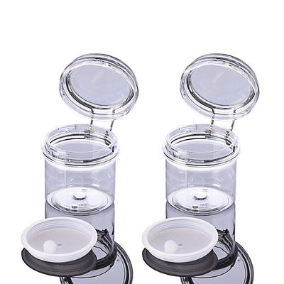 Thực phẩm cấp độ nhà bếp rõ ràng lưu trữ nhựa thú cưng Cookie độc ​​đáo rỗng Kẹp mật ong Kẹp trên cùng