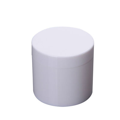 Hộp đựng mỹ phẩm 100ml trang nhã với nắp trắng Hoàn hảo cho chuyến du lịch