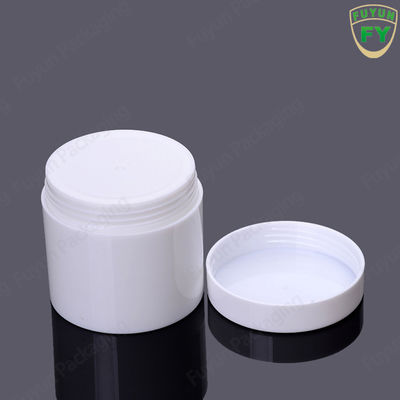 Hộp đựng mỹ phẩm 100ml trang nhã với nắp trắng Hoàn hảo cho chuyến du lịch
