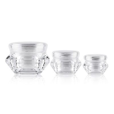 5g 10g lọ mỹ phẩm acrylic Frost Chrome Xử lý bề mặt