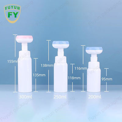 Chai bơm bọt xà phòng 500ml Chai vuông rỗng có đầu hình hoa