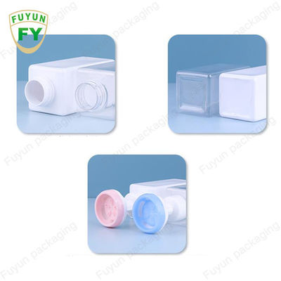 Chai bơm bọt xà phòng 500ml Chai vuông rỗng có đầu hình hoa