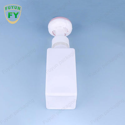 Chai bơm bọt xà phòng 500ml Chai vuông rỗng có đầu hình hoa