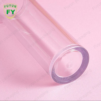 Chai xịt PET rỗng nắp vàng 50ml Bao bì mỹ phẩm hình trụ