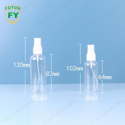 Chai xịt nhựa Mini Clear 80ml 100ml Nước hoa Fine Mist