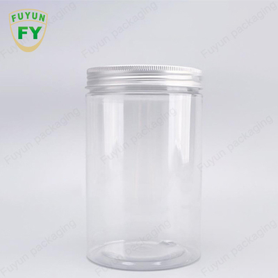 30ml 40ml 150ml Lọ bao bì bằng nhựa trong suốt có nắp nhôm cấp thực phẩm