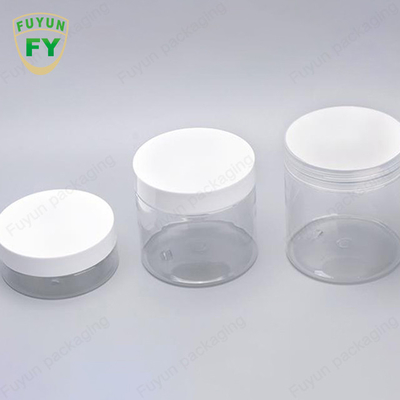 30ml 40ml 150ml Lọ bao bì bằng nhựa trong suốt có nắp nhôm cấp thực phẩm