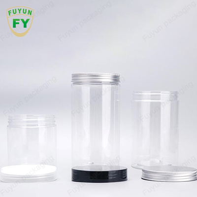 30ml 40ml 150ml Lọ bao bì bằng nhựa trong suốt có nắp nhôm cấp thực phẩm