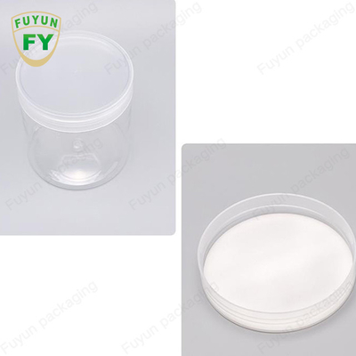 30ml 40ml 150ml Lọ bao bì bằng nhựa trong suốt có nắp nhôm cấp thực phẩm