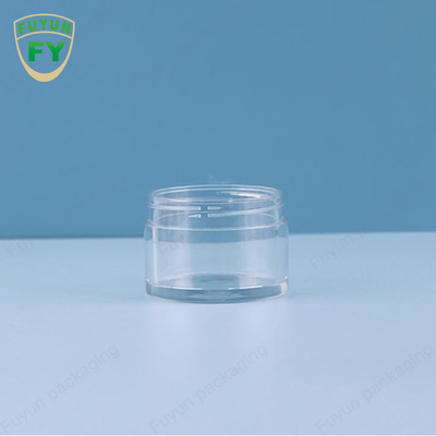 Fuyun 30ml 50ml nhựa pet nhựa trong suốt miệng rộng cho mắt ngủ hũ kem bùn