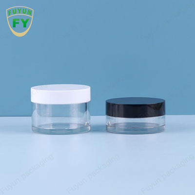 Fuyun 30ml 50ml nhựa pet nhựa trong suốt miệng rộng cho mắt ngủ hũ kem bùn