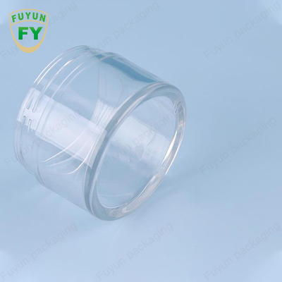 Fuyun 30ml 50ml nhựa pet nhựa trong suốt miệng rộng cho mắt ngủ hũ kem bùn