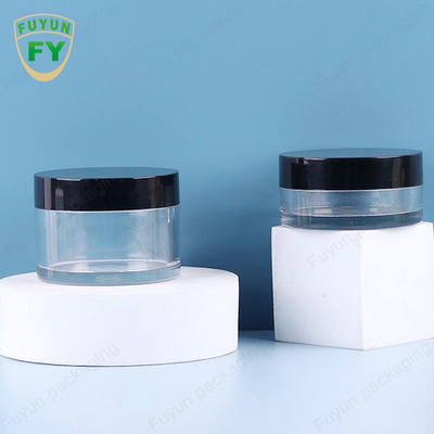Fuyun 30ml 50ml nhựa pet nhựa trong suốt miệng rộng cho mắt ngủ hũ kem bùn