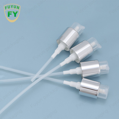 75ml 100ml 250ml Chai bơm nhựa Chai đựng serum Toner màu bạc Hộp đựng bơm