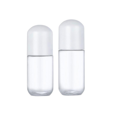 18ml 20ml Chai bơm nhựa Hình dạng viên nang Chai nước hoa hồng PET trong suốt