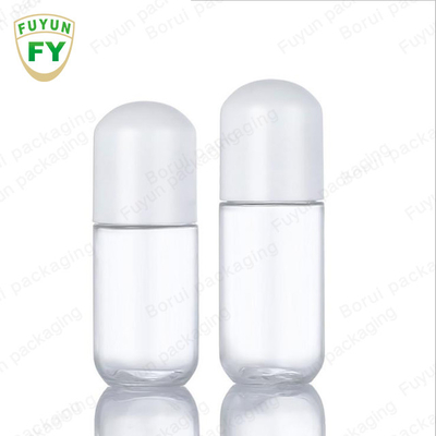18ml 20ml Chai bơm nhựa Hình dạng viên nang Chai nước hoa hồng PET trong suốt