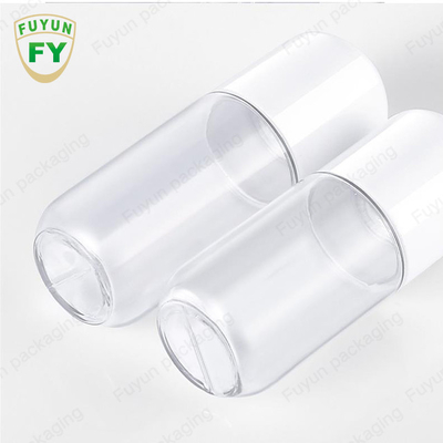 18ml 20ml Chai bơm nhựa Hình dạng viên nang Chai nước hoa hồng PET trong suốt