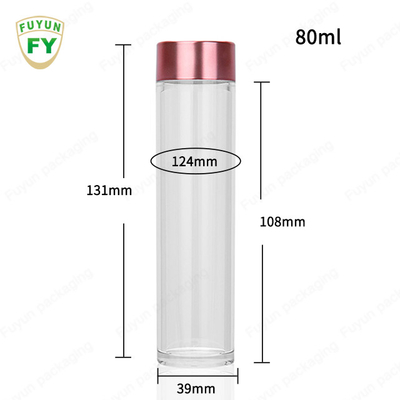 Hộp lưu trữ bằng nhựa PET 80ml cho thực phẩm khô trái cây