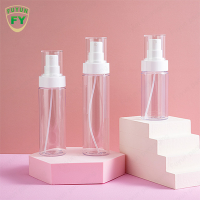 Chai nhựa xịt mỹ phẩm rỗng 120ml 150ml có bơm màu trắng