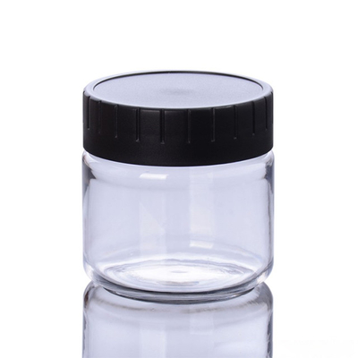 60ml 100ml Lọ nhựa bao bì chăm sóc da có nắp trắng